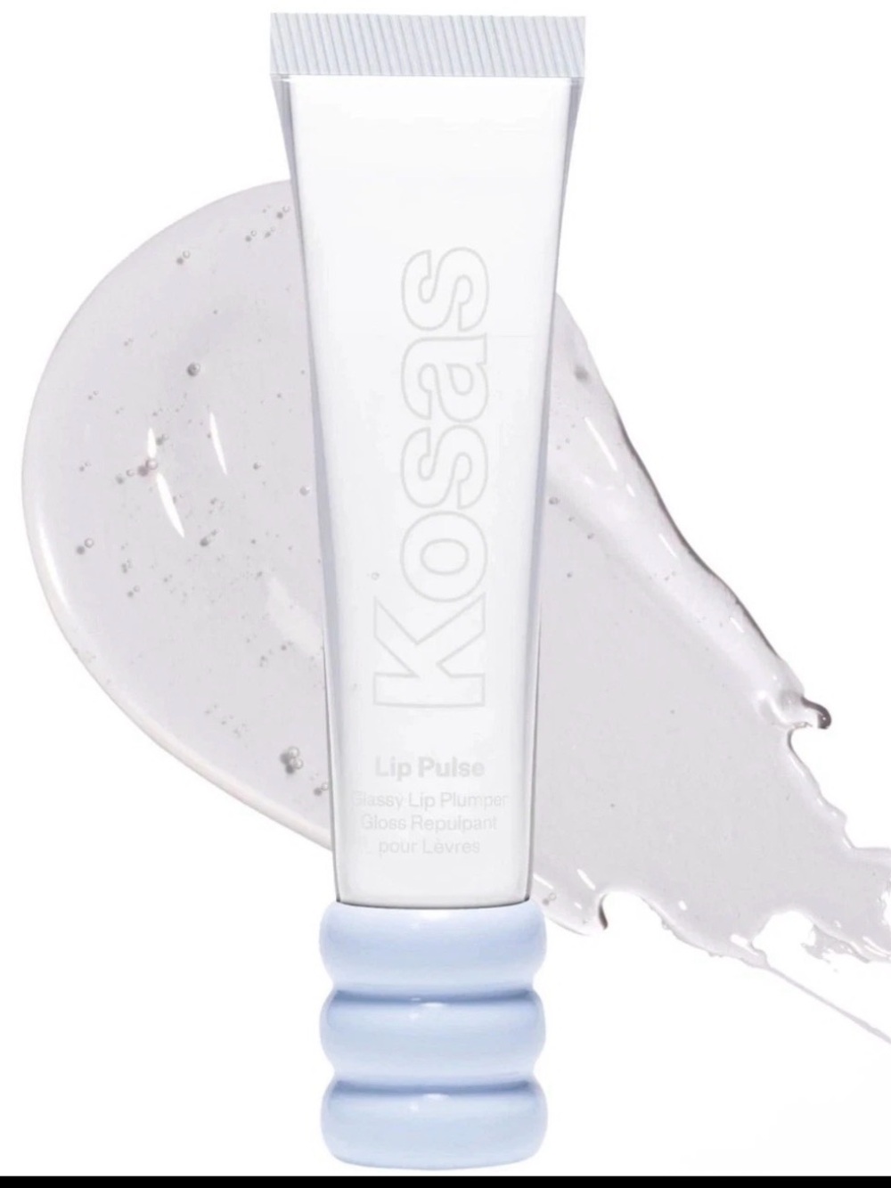 Kosas Lip Pulse Sheer Plumping Lip Gloss — Clear New in Sealed pack
